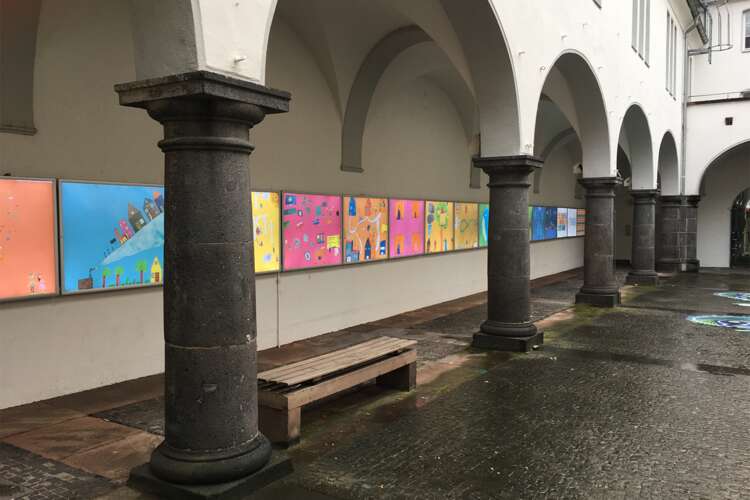 Stadtgalerie Saarbrücken, 17 Ziele - Workshops und Installation